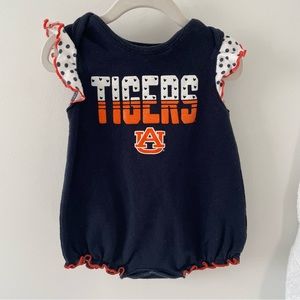 GEN2 Auburn tigers girls onesie bodysuit